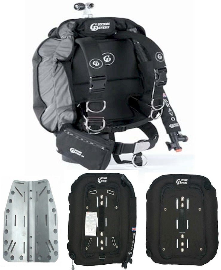 CUSTOM DIVERS Bravo Wing System CDB3